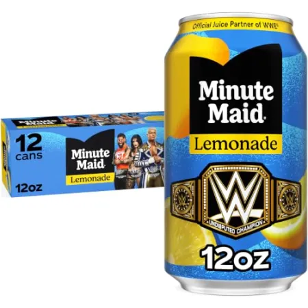12-Pack 12oz Minute Maid Lemonade Fridge Pack Cans