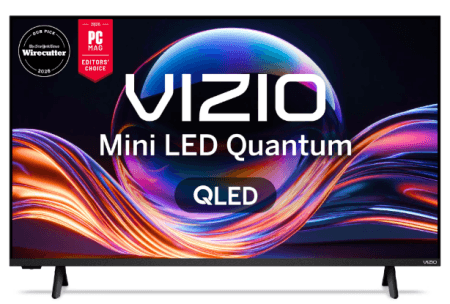 VIZIO 43" Mini LED Quantum 4K QLED HDR Smart TV (2026)